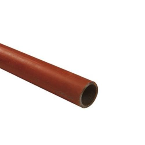 lengte 6m gasbuis staal rood 76,1 mm 2 1/2