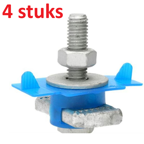 bez bevsetm8 bev.set tbv 23cm vloersteun M8x40 4st