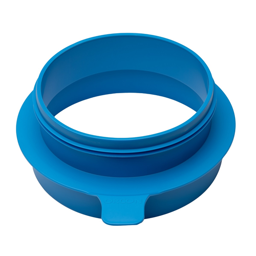 orcon 22910256 wtw blauwe verloopflens 180x160