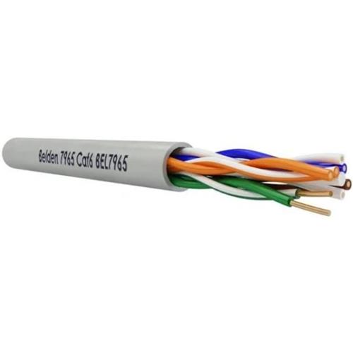 utp-kabel belden cat.6 grijs doos 305m