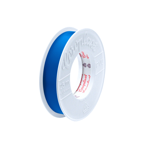 coroplast 441560 rol 25 m merktape blauw