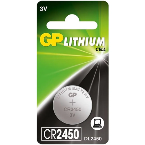 gp CR2450 knoopcel lithium 3v prijs per stuk