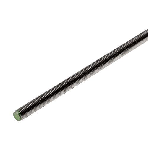 asf 81306001 draadstang rvs m6 100cm (100st) p. st