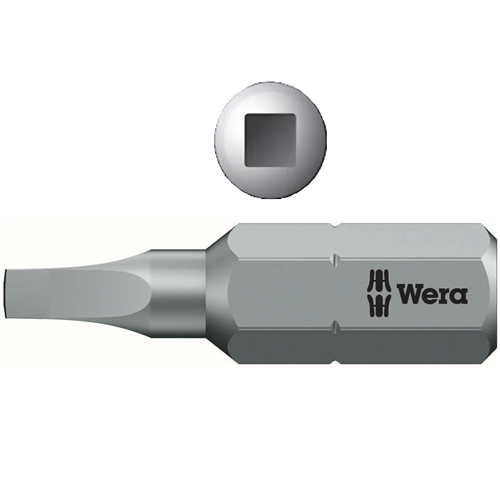 wera 05066410001 Bit SQ-2 1/4 vierkant per stuk