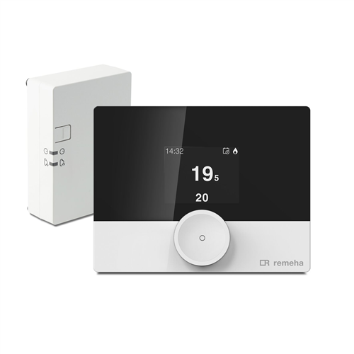 remeha 7880023 Qsense+ bedraad thermostaat + Hub