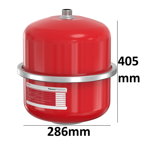 flamco 16916 flexcon vat 18 ltr 0,5 bar