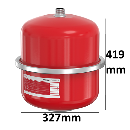 flamco 16922 flexcon vat 25 ltr 0,5 bar