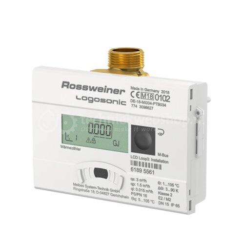 flamco meibes M1288113.0002 warmtemeter 1,5m²/h