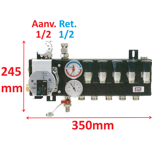 polytherm SU501003 vloerv.unit WILO ex.kopp 3gr.