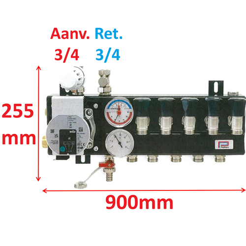polytherm SU501014 vloerv.unit WILO ex.kopp 14gr.