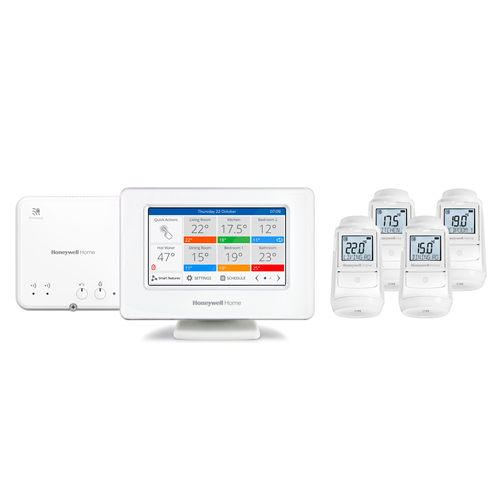 honeywell ATP934GM4010 evohome 4 zone pack + mod.