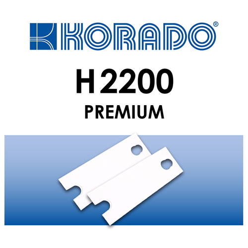 korado z-bk-22-2200p set zijplaat premium 2200 t22