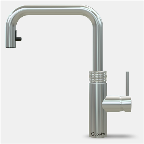 quooker FXSSST uittrekb kraan flex square rvs