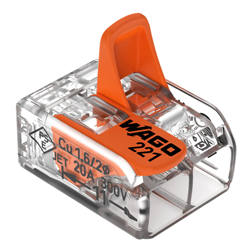 wago 221412 verbind.klem 2v per doos van 100 stuks