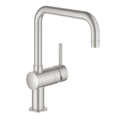 grohe 32488dc0 minta keukenmengkr. supersteel rvs