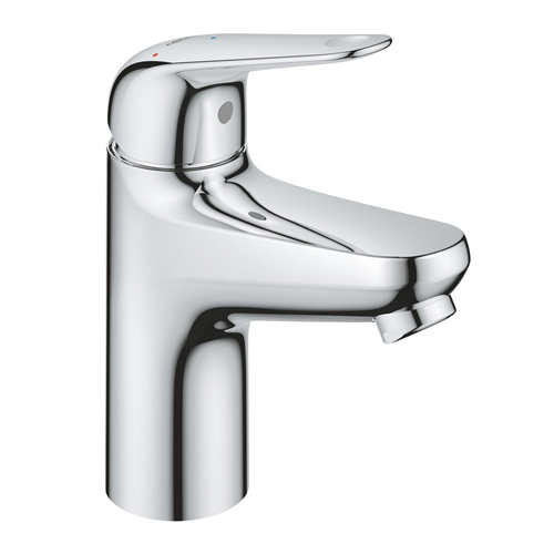 grohe 24258001 euroeco wastafelkraan met clickplug