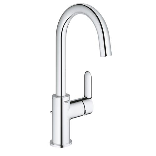 grohe 23760001 bau edge l-size wastafelkraan boog