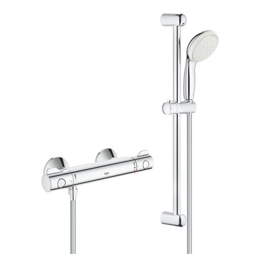 grohe 34565002 douche therm 800 incl s-kopp+glijst