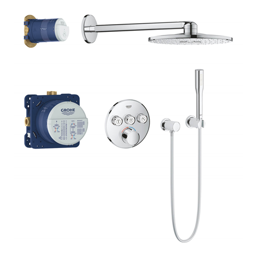 grohe 34709000 smartc. met ibox 3knops rond 31cm