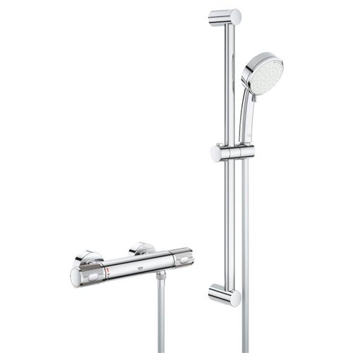 grohe 34834001 douchth. 1000 perf glijst.set 60cm 