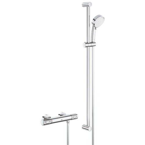 grohe 34835000 douchth. 1000 perf glijst.set 90cm