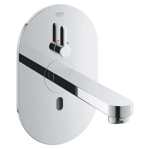 grohe 36315000 infr. wandkr. 230v + mengknop 17cm