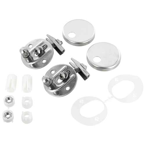 ideal st. EV287AA wc zitting bevest.set softcl. chroom