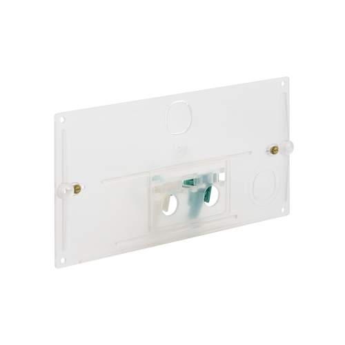 geberit 241056001 beschermplaat met bedienhevels