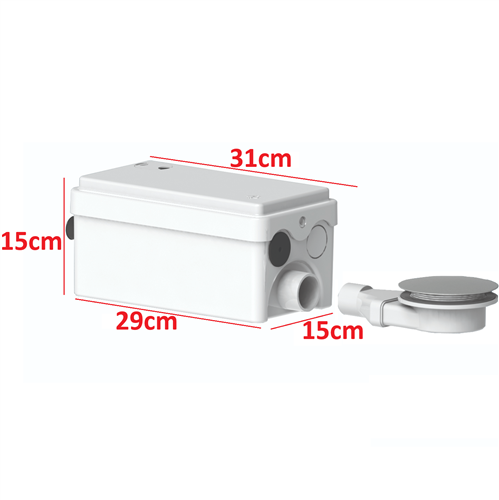 sfa sanidouche Flat + sifon (douchevloer H=7cm)