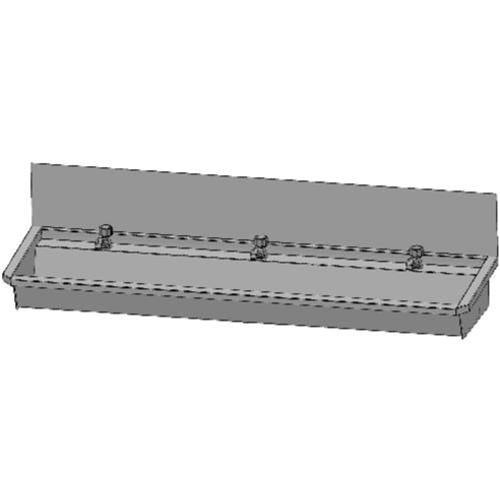 intersan 303L3P wastrog 180x48cm 3x drukkraan