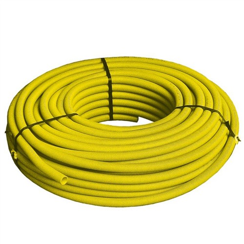 wavin 4362132025 gas slang mantel geel 25m 32x3