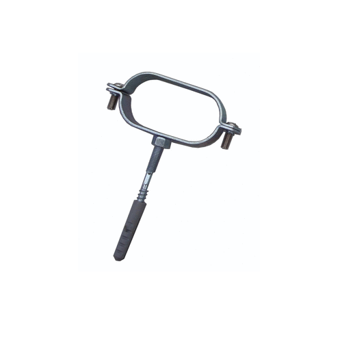 dyn 100681 flexbuisbeugel + pen tbv duo rvs DN25