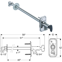 geberit S8DS100N1G vorstvrij 300 gevelkr. 3/4 40cm