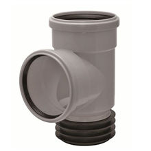 airfit 199110SA pvc insteek manchet spie 90° 110