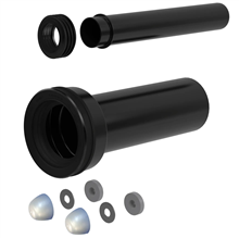 wisa 8050390081 wand wc aansluitset 30cm