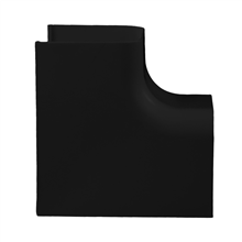 nedco 66602101 binnenbocht zwart 90 x 65 mm nedco 66602101 binnenbocht zwart 90 x 65 mm