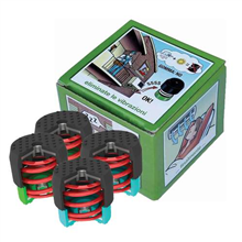 soleco m8 trillingsdemperset groen 30-55kg set 4st