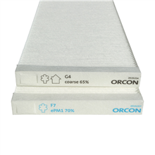 orcon 22700006 filterset 1x coarse 65% 1x pm1 70%