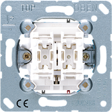 jung 539VU jaloeziewipschakelaar 1v - 10a 250V