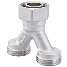 hummel 2257000801 chroom y-stuk 3/4 euro