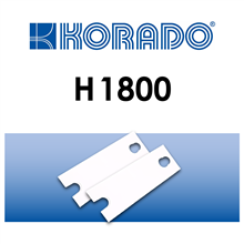 korado set zijplaat links/rechts h1800 type 20