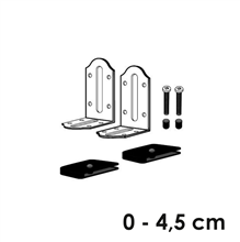 jaga minicanal hybrid hoogteregelaar set 0 - 4,5cm