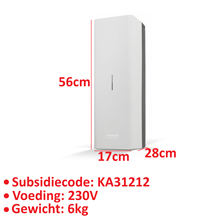 intergas 050664 xtend eco 5kw h56x17x28 bin.unit