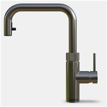 quooker FXSGME uittrekb kraan flex square gunmetal