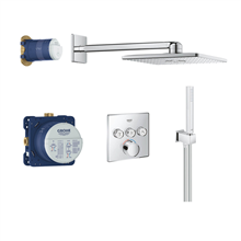 grohe 34873000 smartc. met ibox 3knops vierk. 31cm