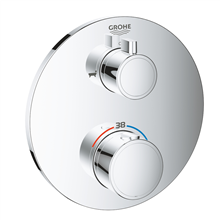 grohe 24077000 perfect afbouwplaat +omstel tbv bad