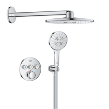 grohe 1039970000 smartc ex. ibox 3knops rond 31cm