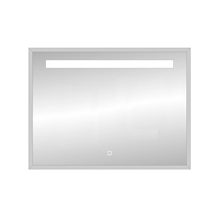 adw 3875140 alu spiegel met led verlichting 60x90