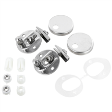 ideal st. EV287AA wc zitting bevest.set softcl. chroom