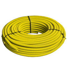 wavin 4362132025 gas slang mantel geel 25m 32x3